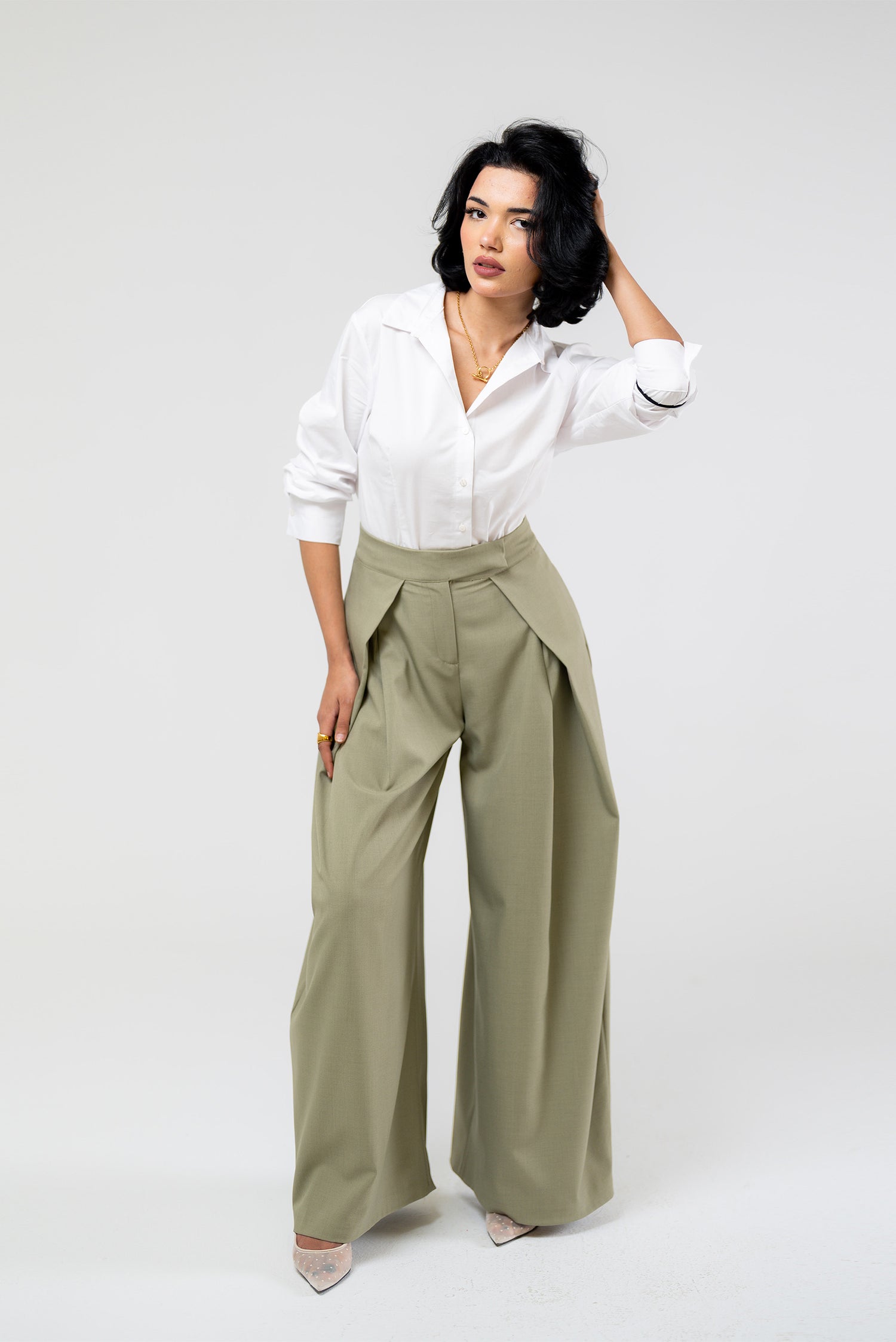 Wide-Leg Pants