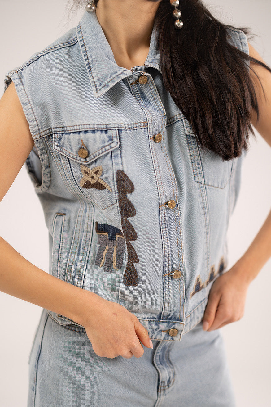 Denim Vest