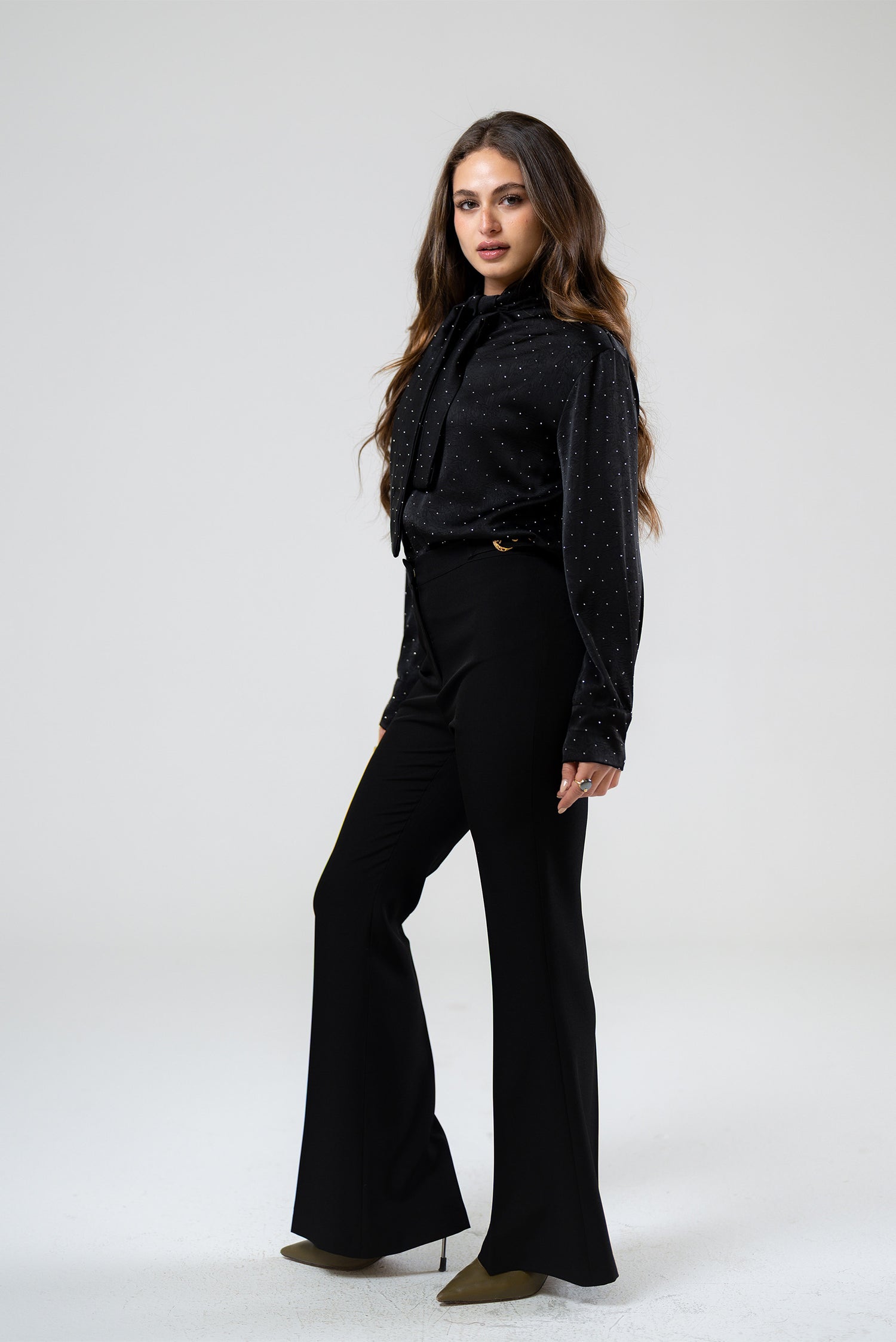 Tie-Neck Blouse