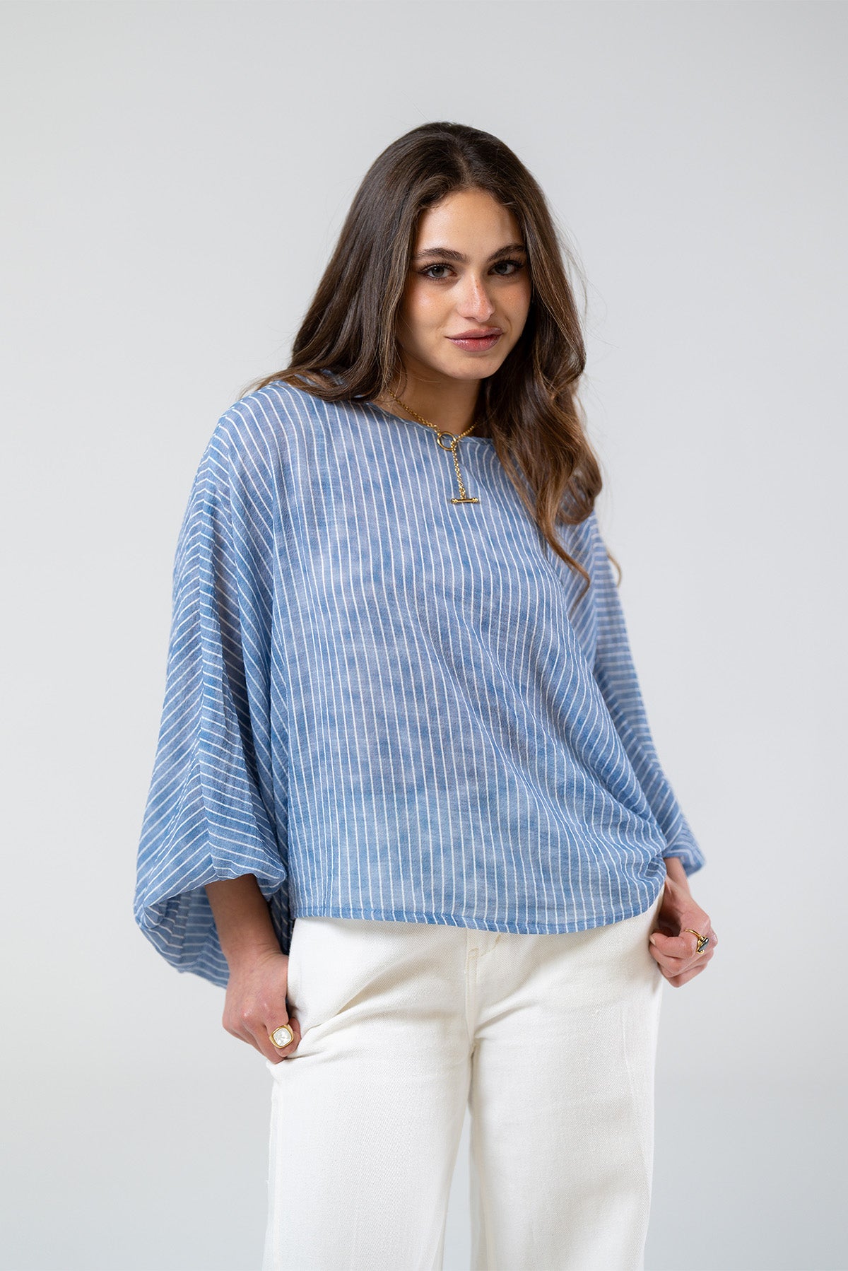 Striped Relaxed Blouse