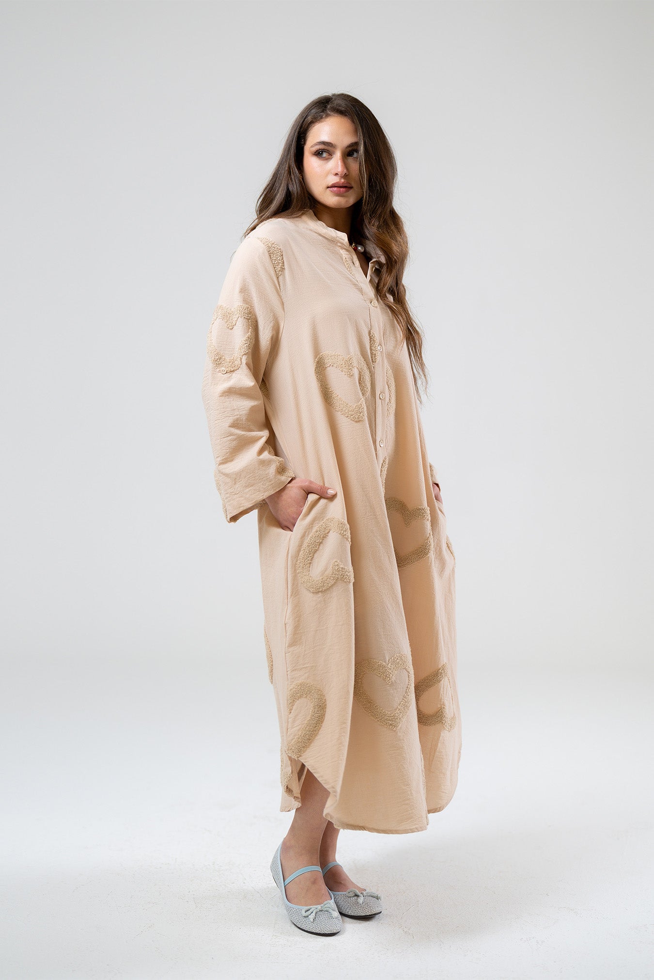 Cotton Shirt Dress