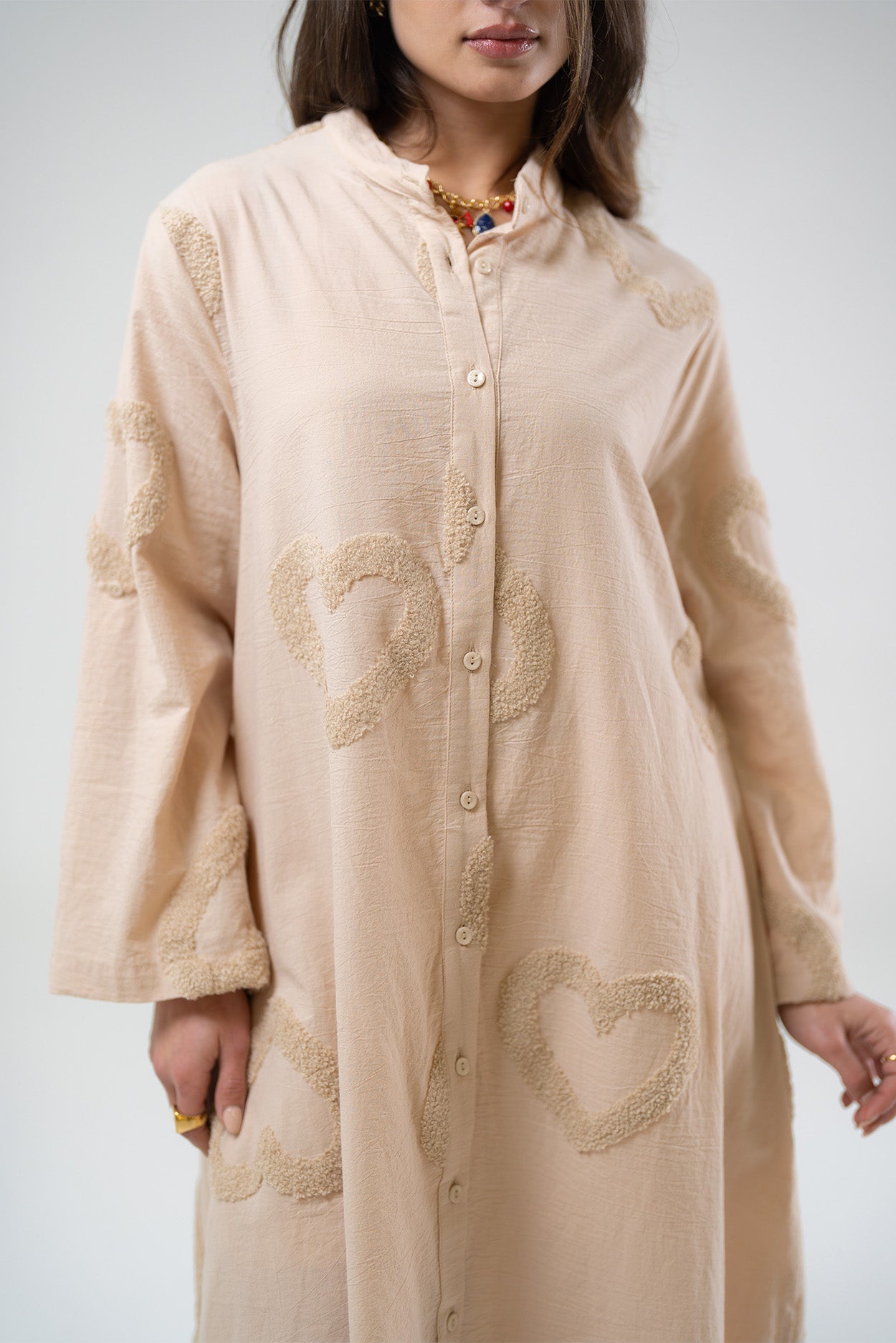 Cotton Shirt Dress