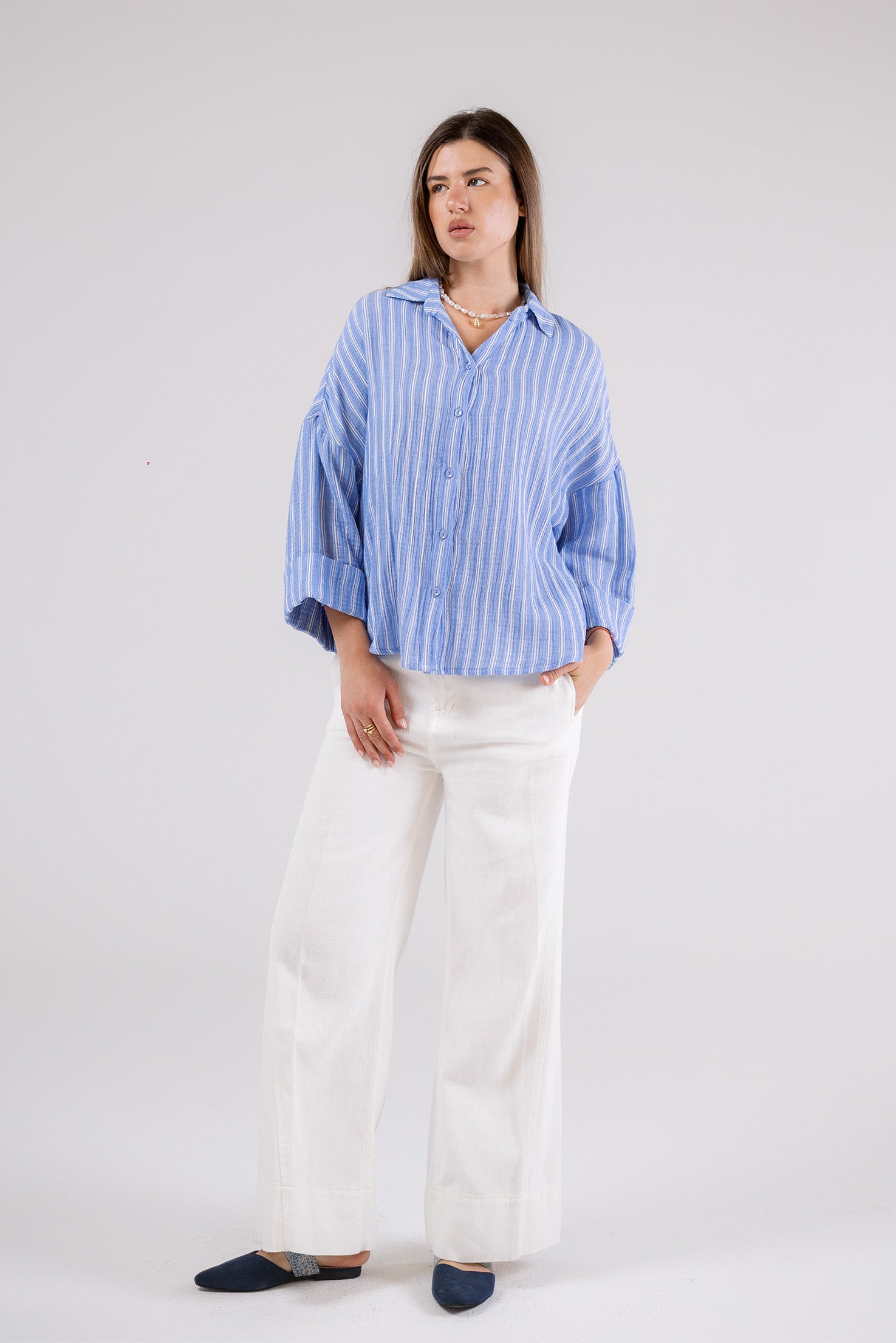 Stripe Relaxed Shirt