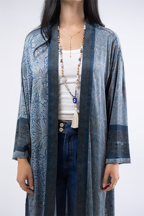 Ocean Bloom Kimono