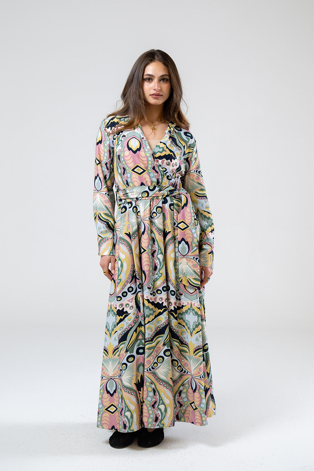 Maxi Wrap Dress
