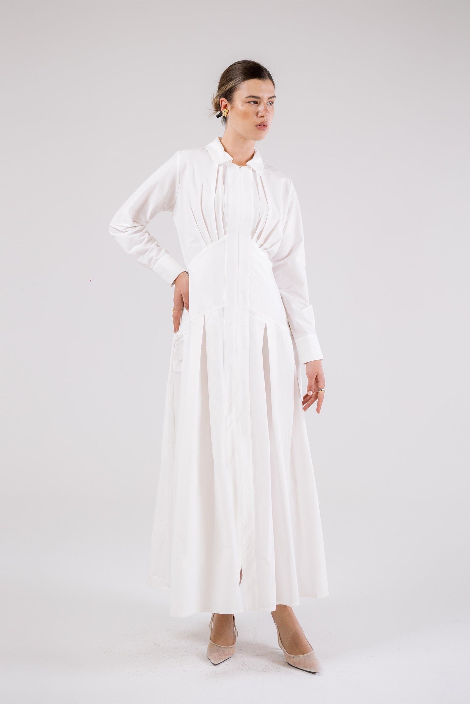 Timeless Ivory Maxi Dress