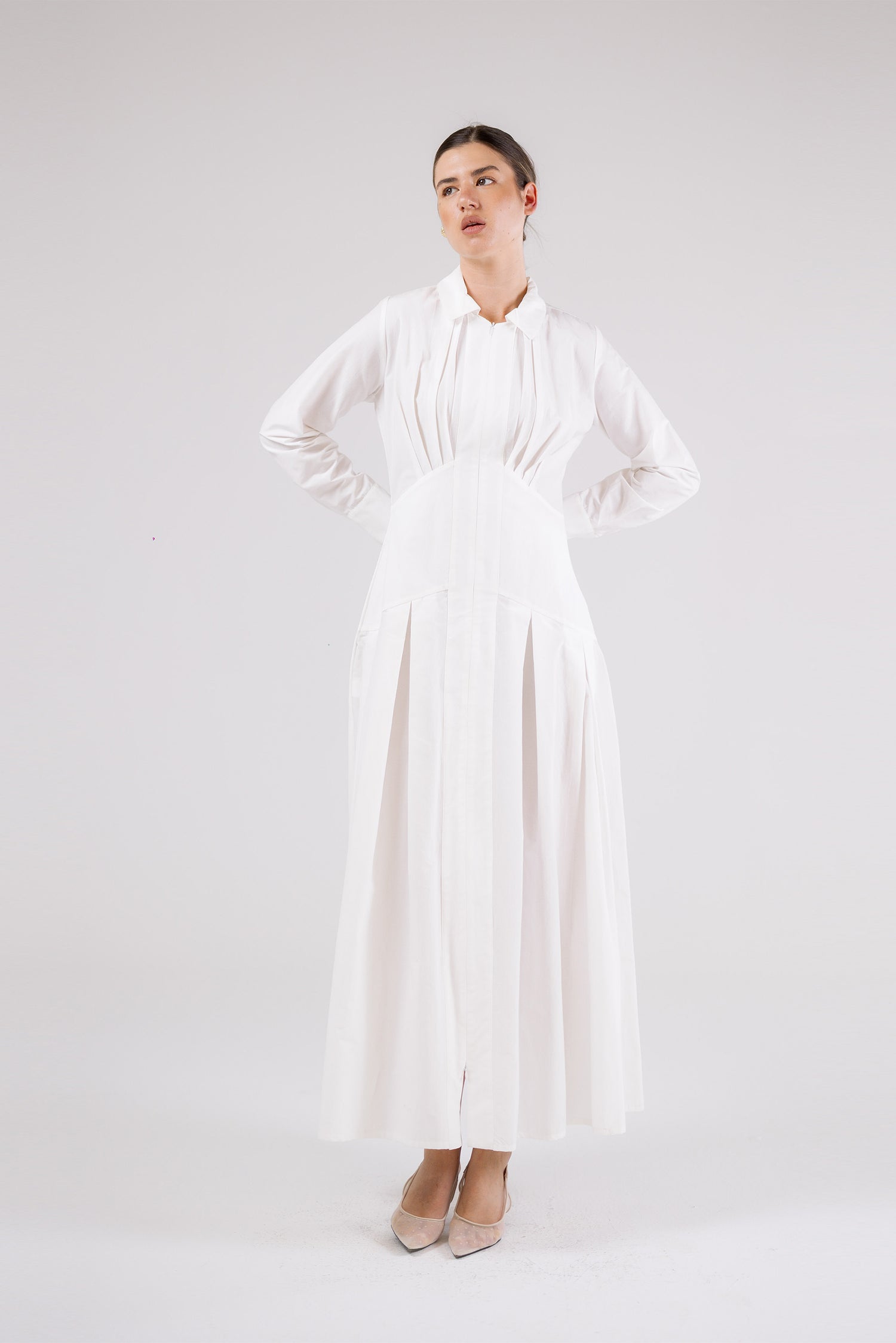 Timeless Ivory Maxi Dress