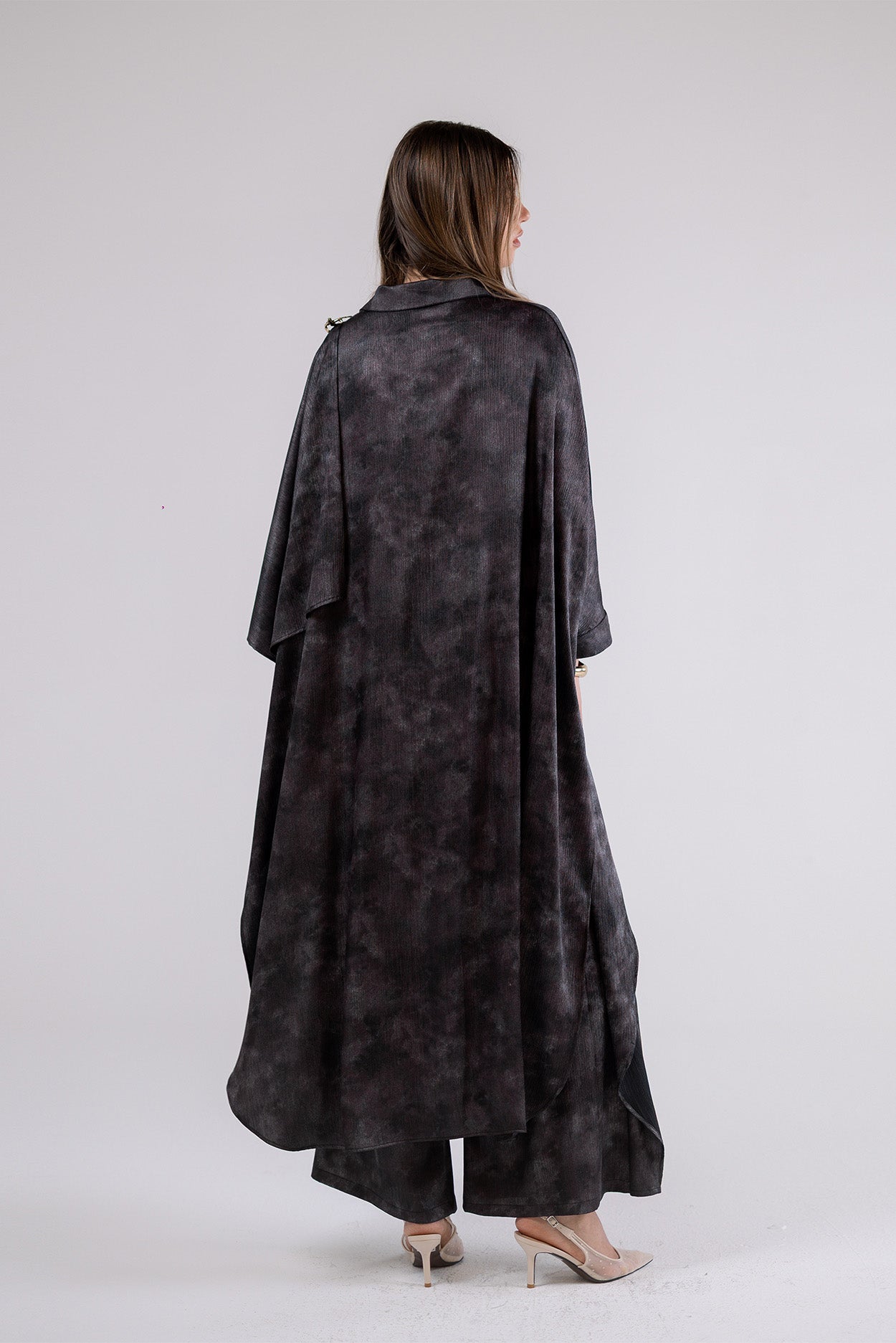 Wrap Satin Blouse
