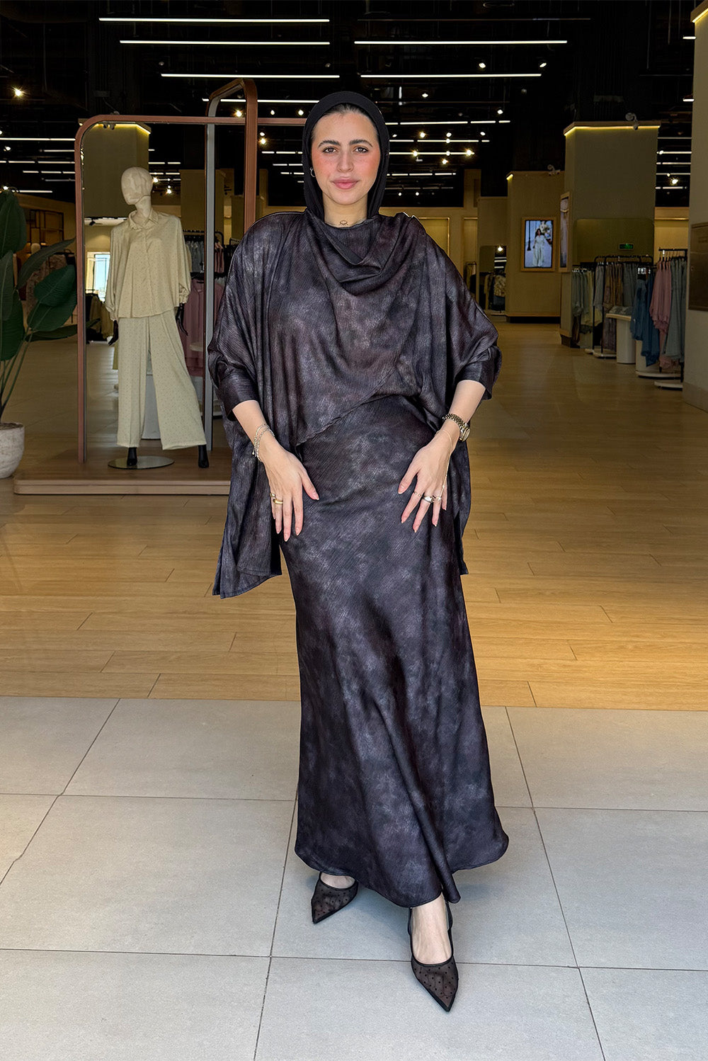 Elegant Draped Blouse