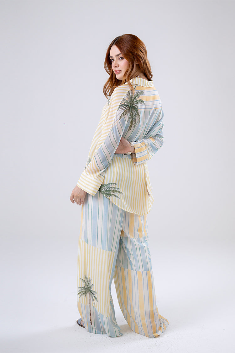 Palm Stripe Shirt
