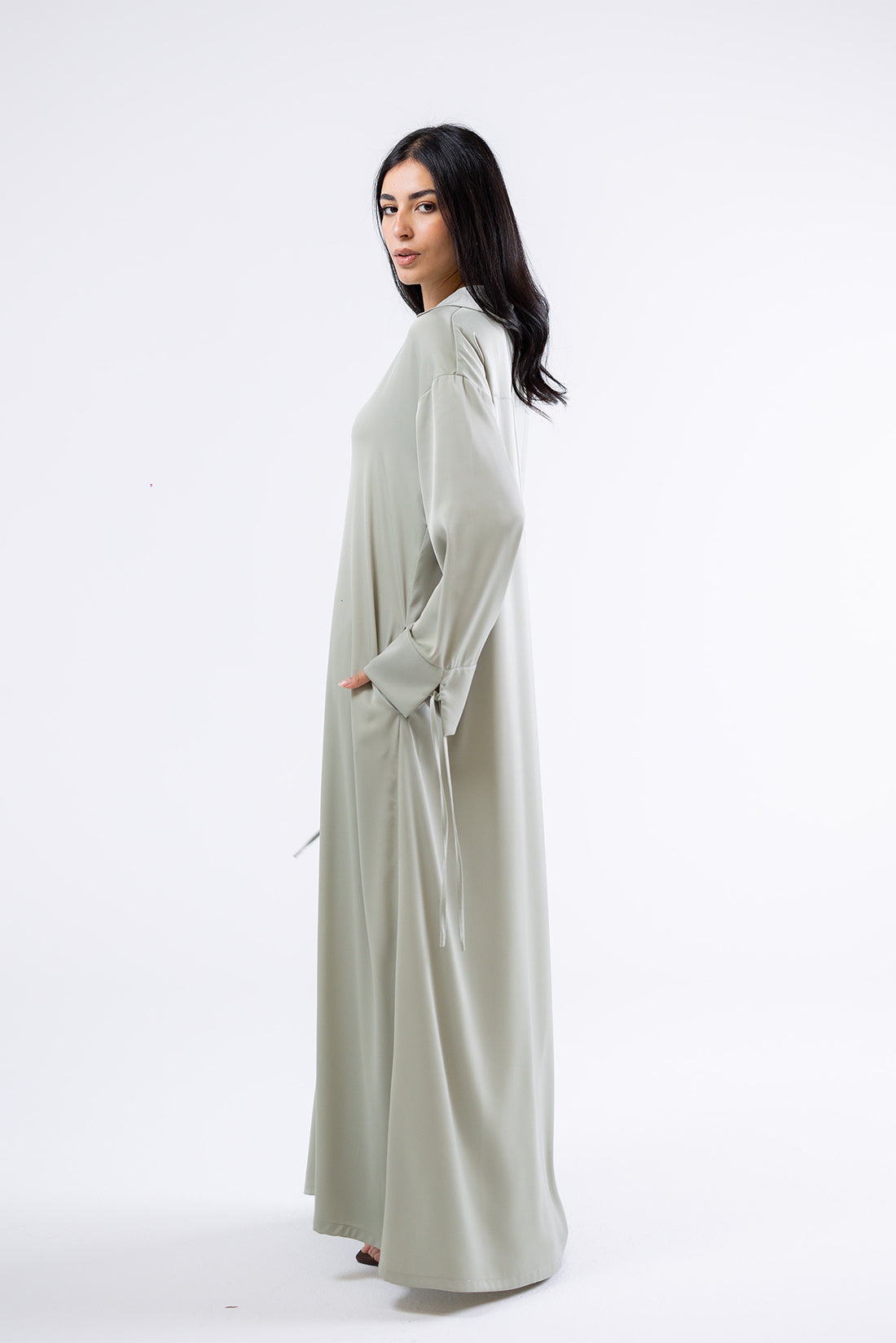 Collared Maxi Dress
