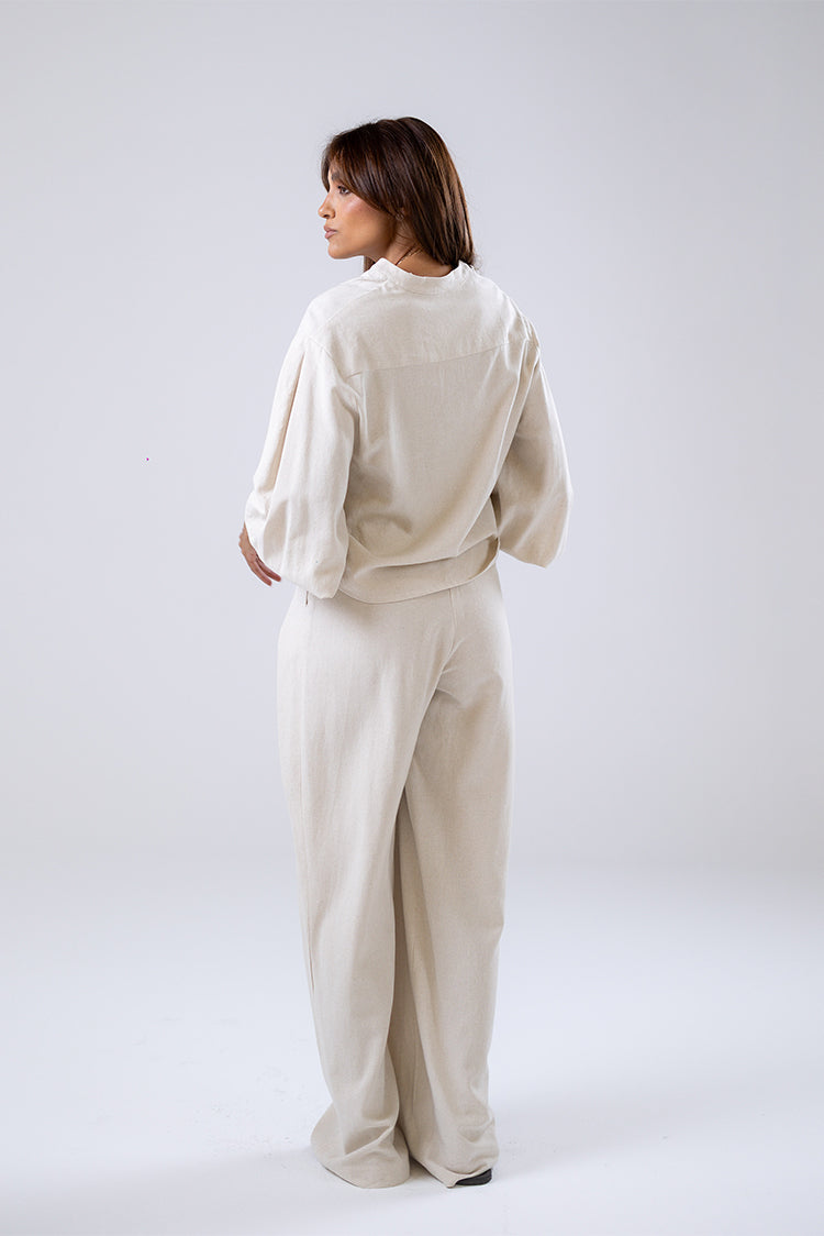 Relaxed Wide-Leg Pants