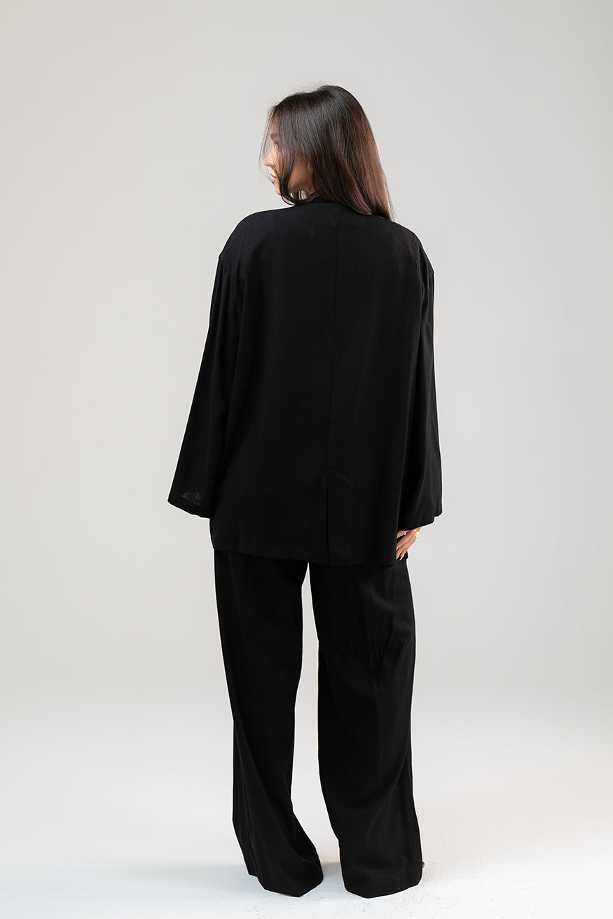 Linen Oversized Blazer