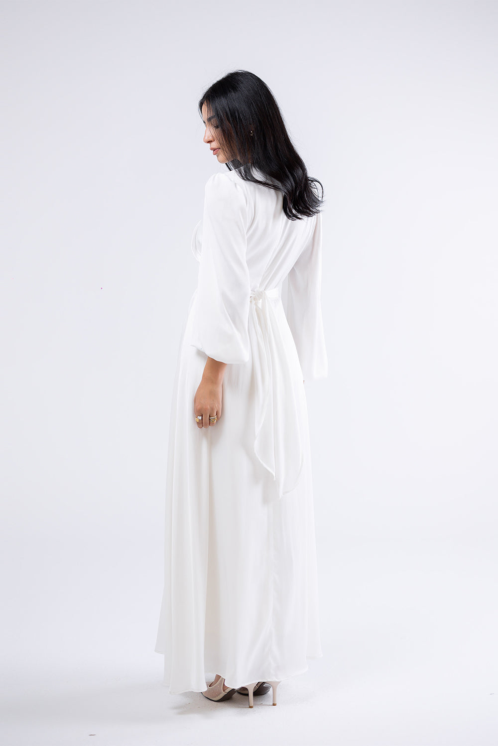 Midnight Drape Maxi Dress