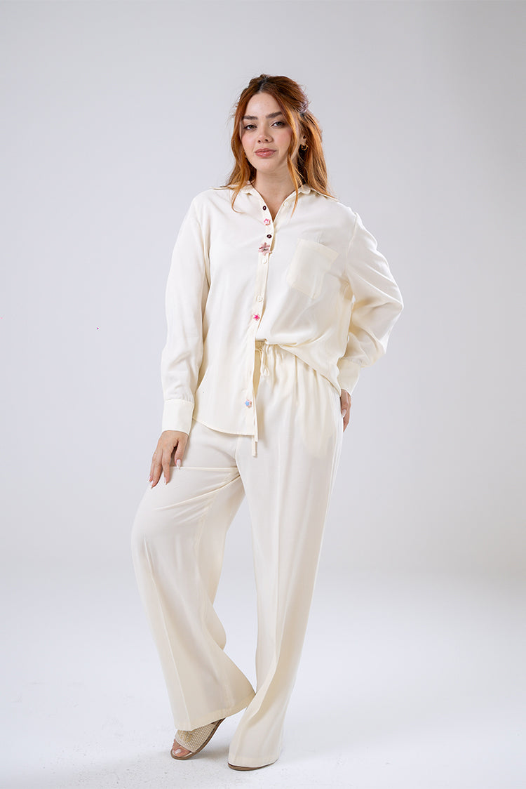 Wide-Leg Trousers