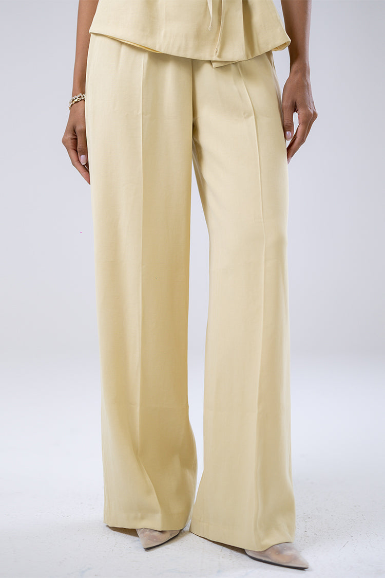 Tailored Wide-Leg Trousers