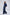 Indigo wide-leg pants