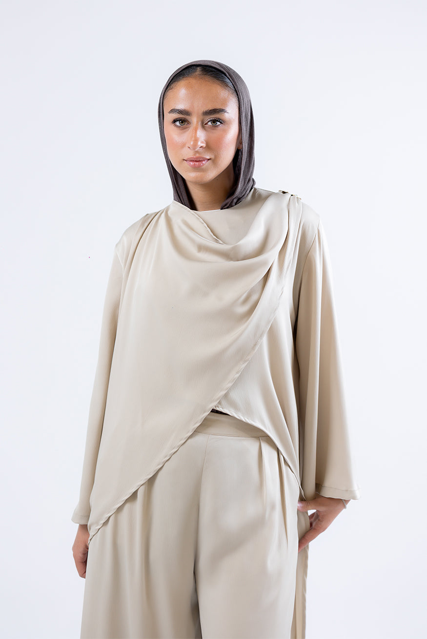The Draped Blouse