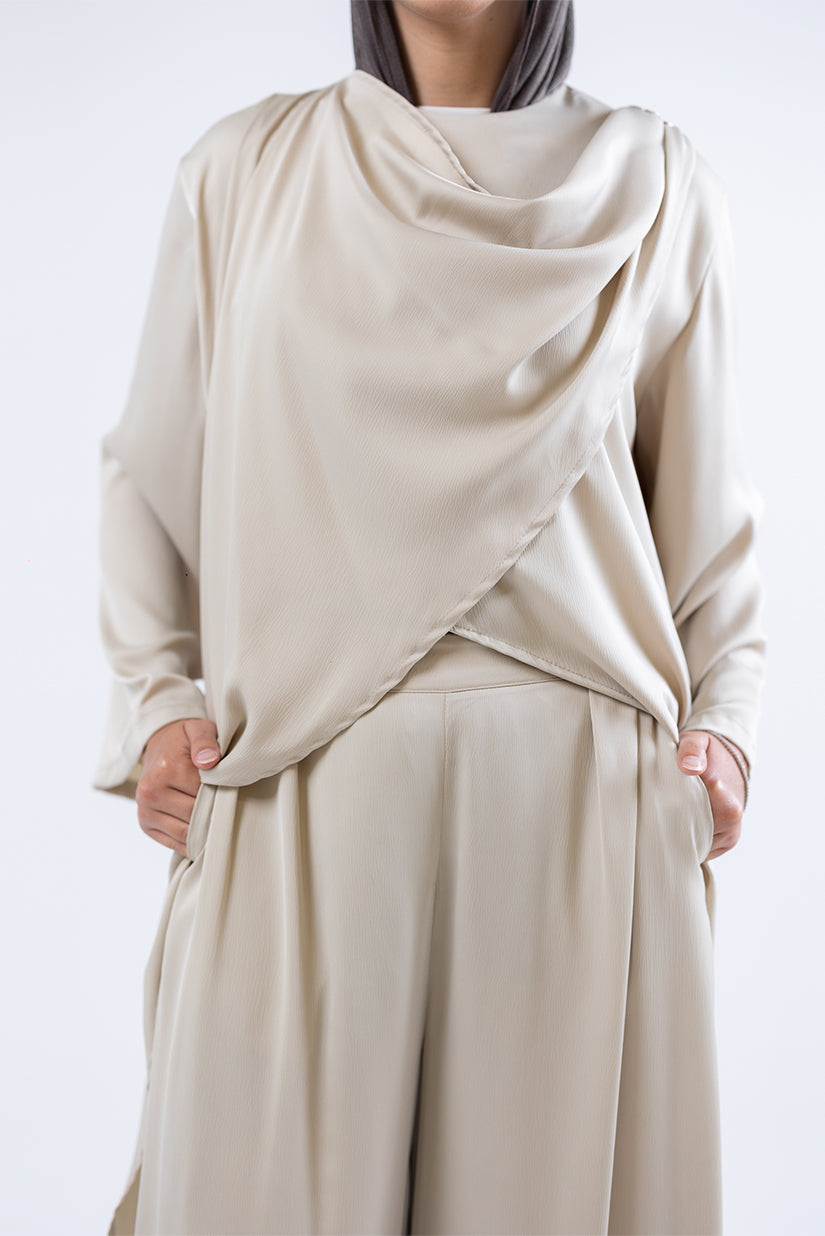 The Draped Blouse