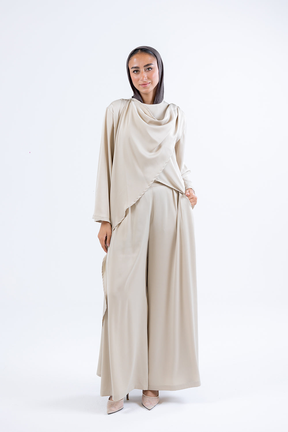 Wide-Leg Trousers