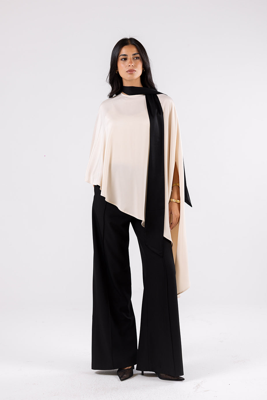 High-Waist Wide-Leg Pants