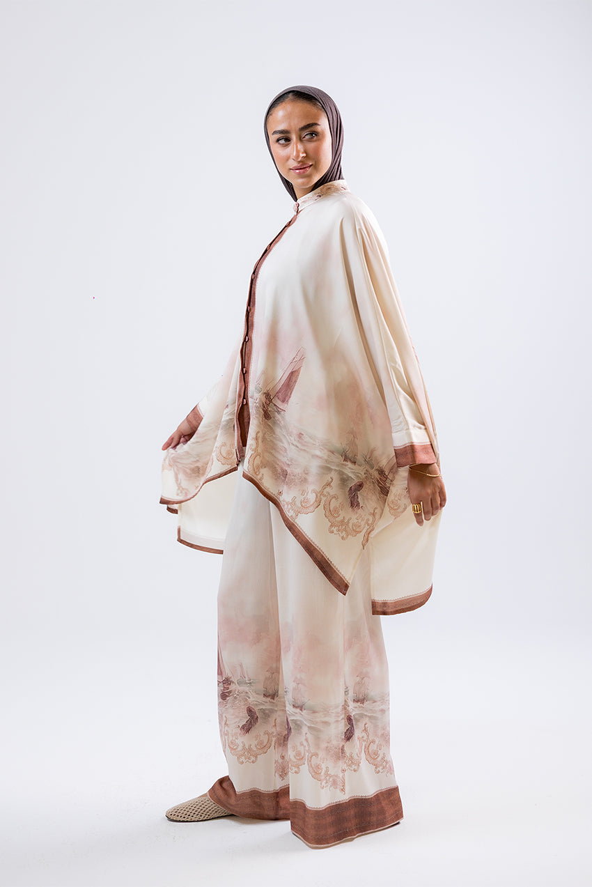 Flowing Wide-Leg Pants