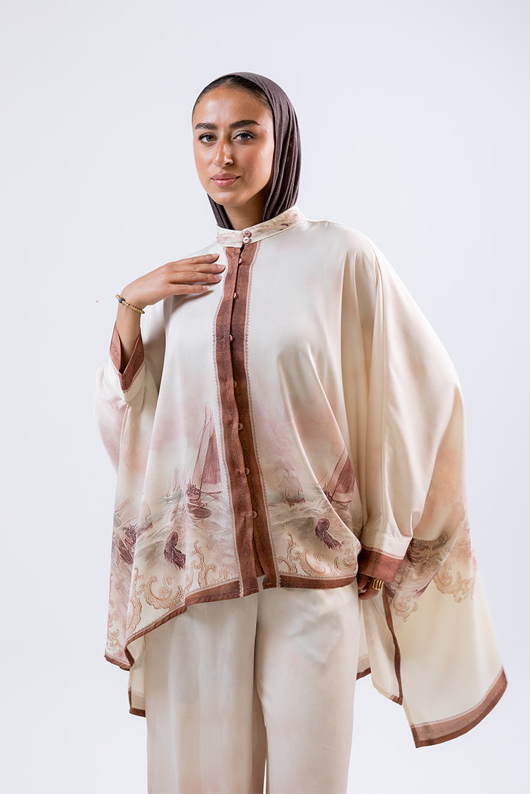 Flowing Printed Blouse