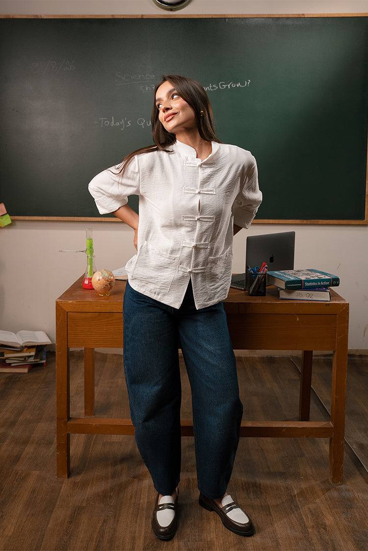 Midnight Wide-Leg Pants