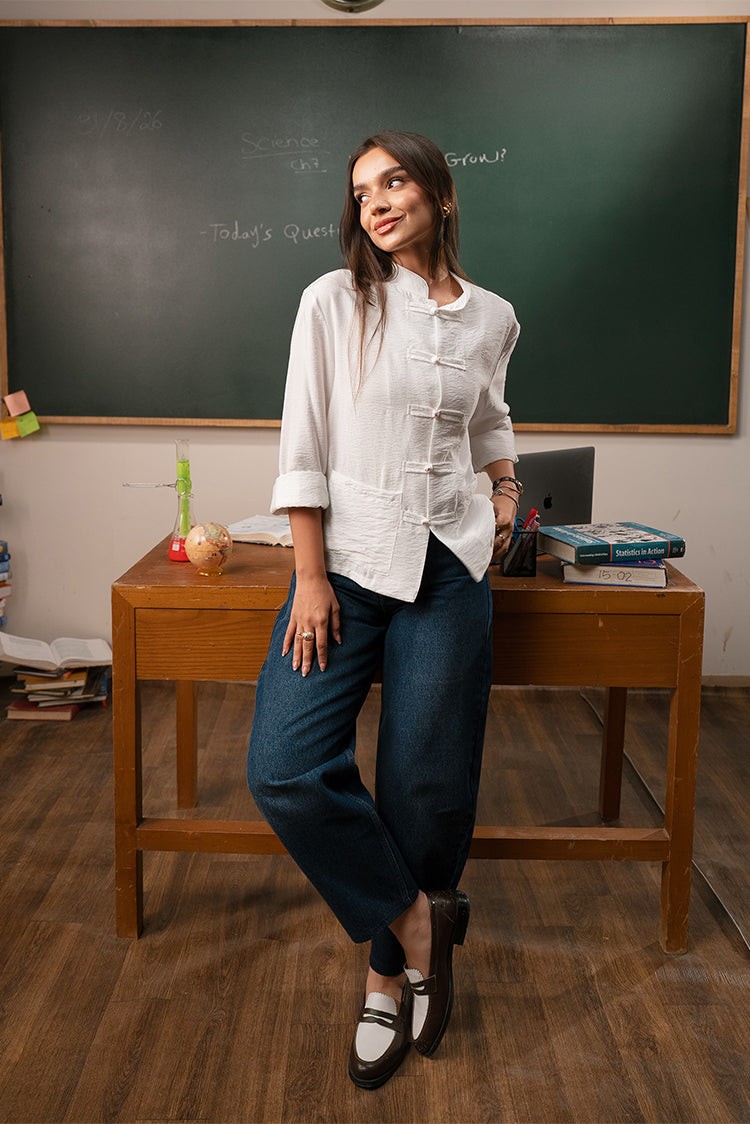 Midnight Wide-Leg Pants