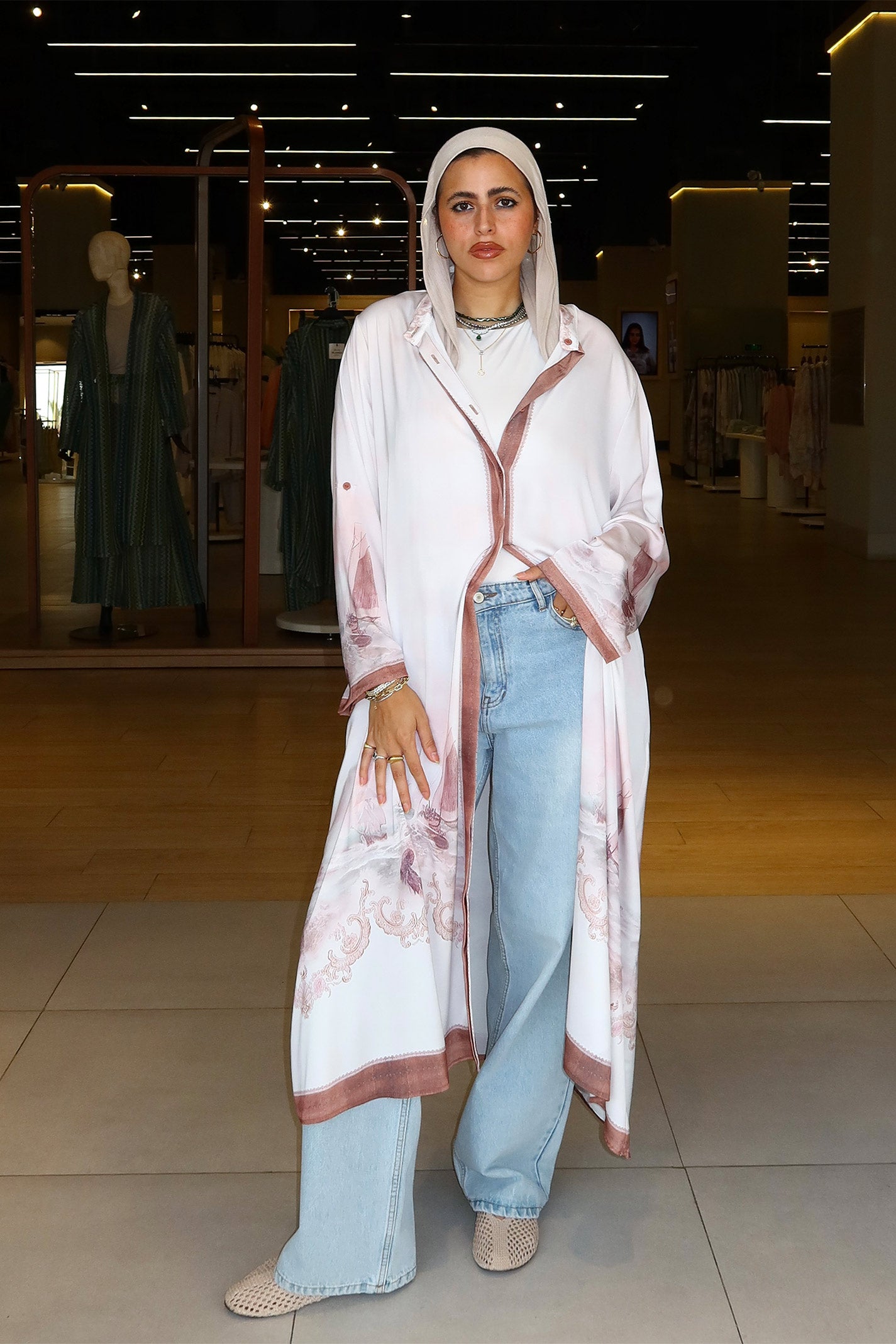 Printed Long Shirt