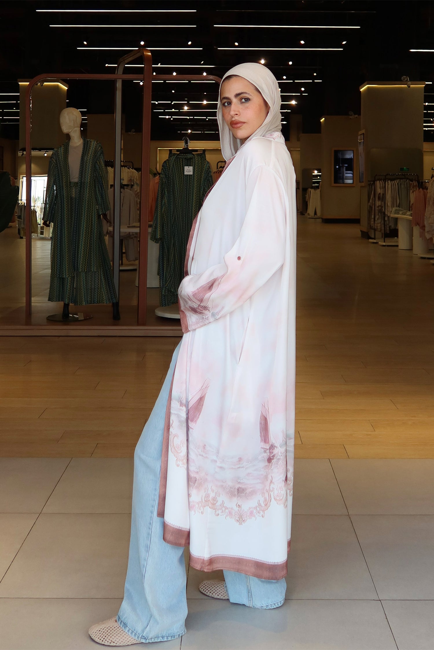 Printed Long Shirt