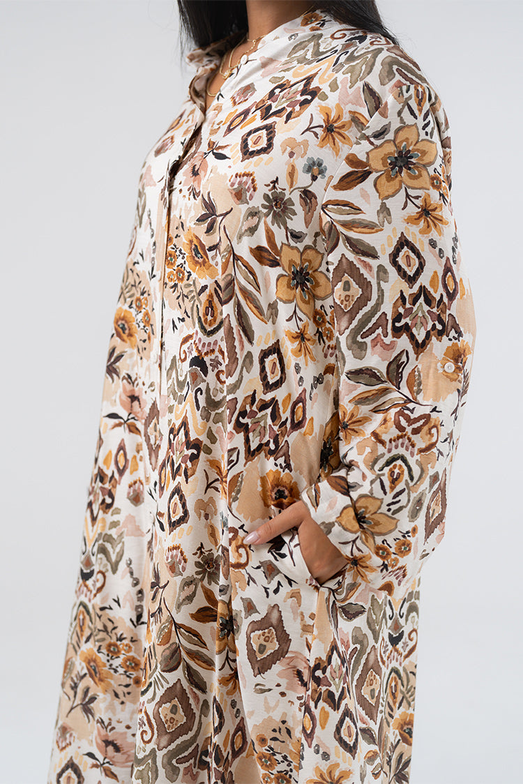 Printed Long Shirt