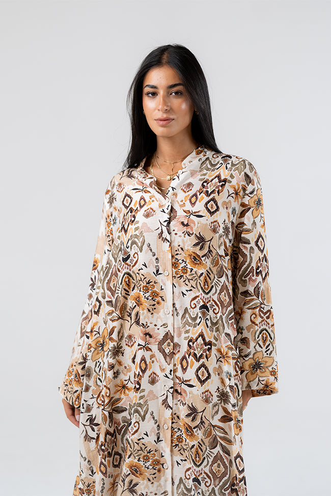 Printed Long Shirt
