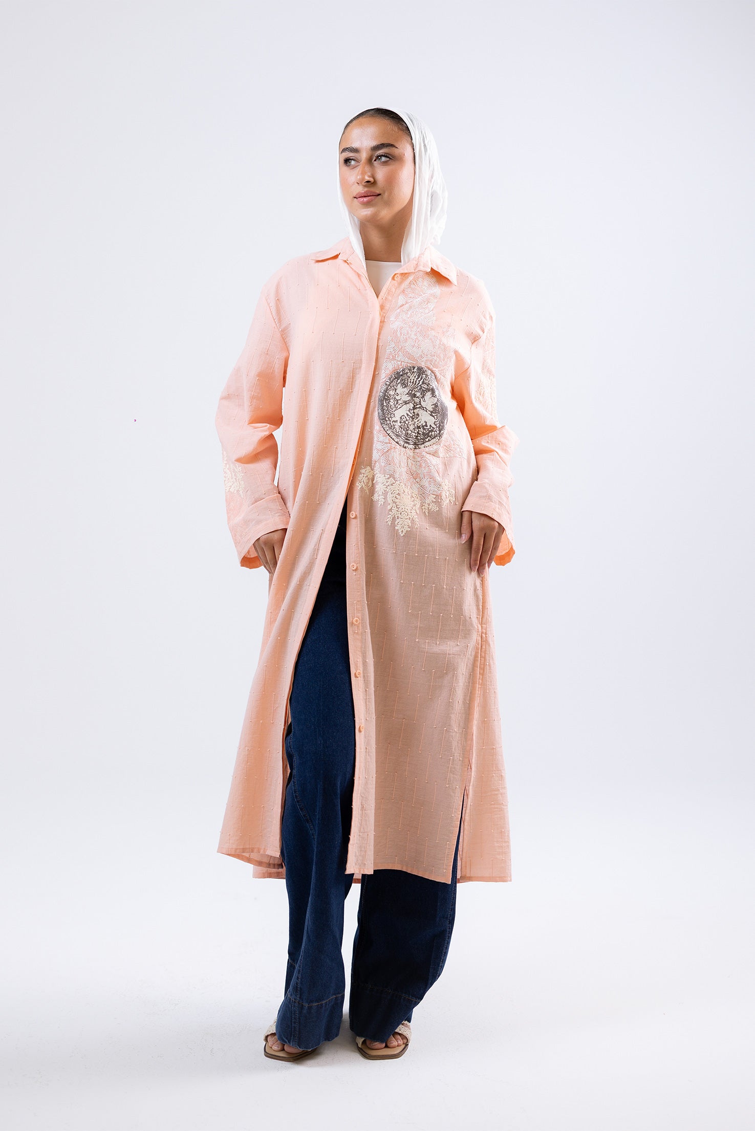 Printed Long Shirt