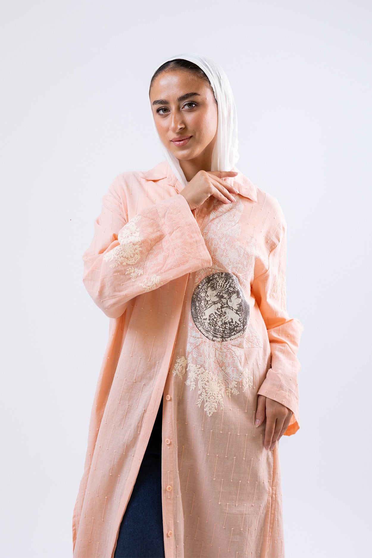 Printed Long Shirt