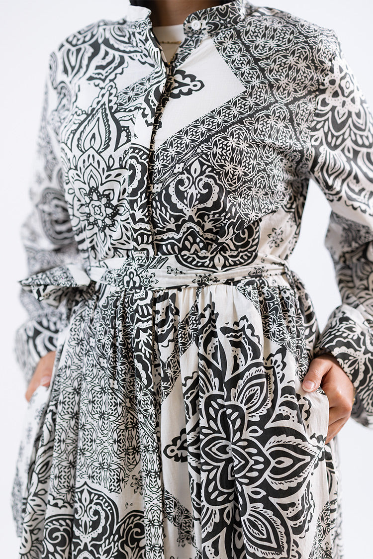 Floral Print Maxi Dress