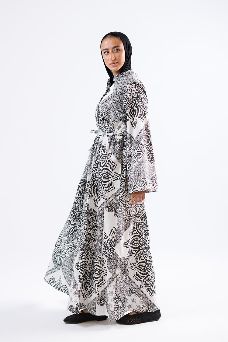 Floral Print Maxi Dress