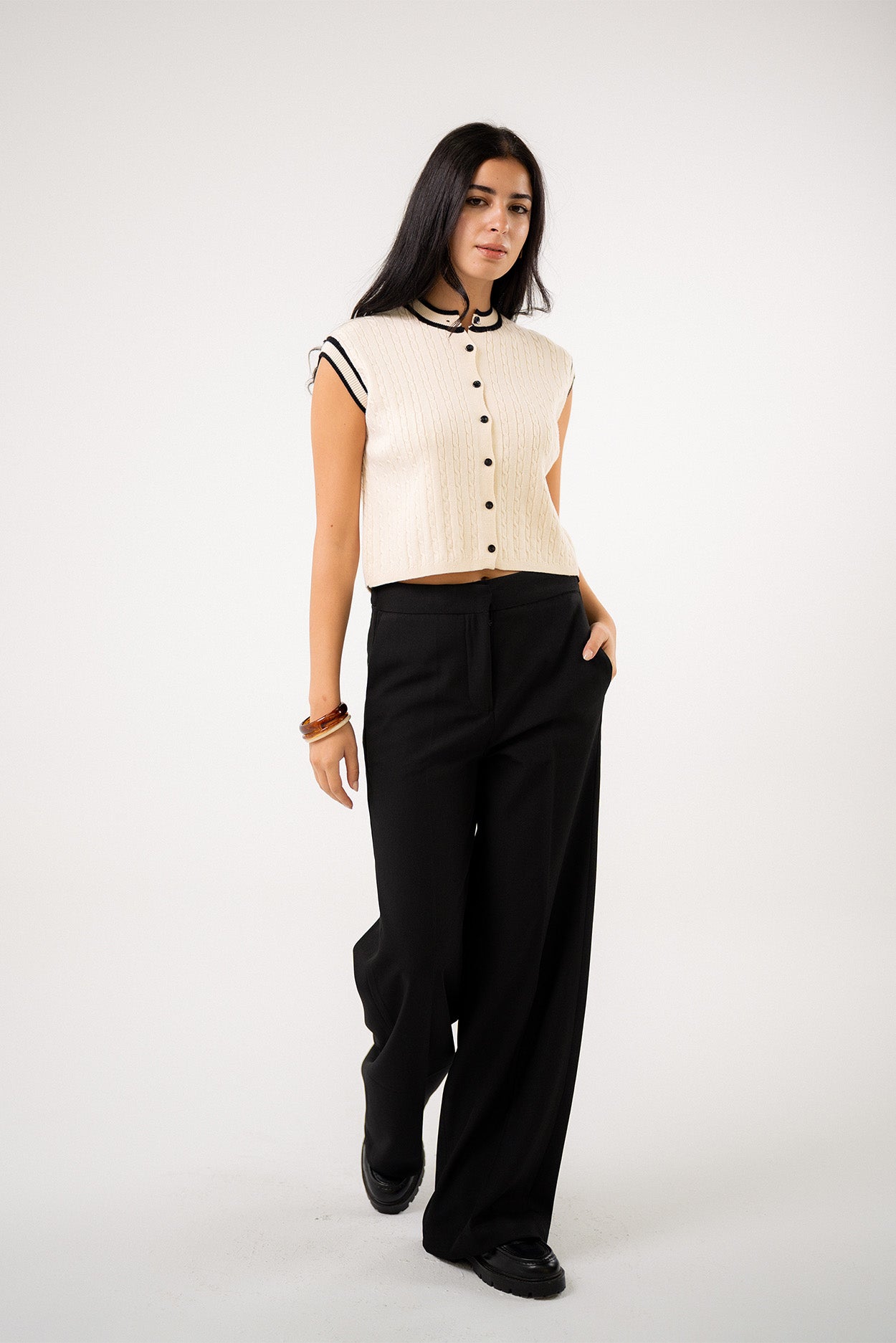 Wide Leg Trousers