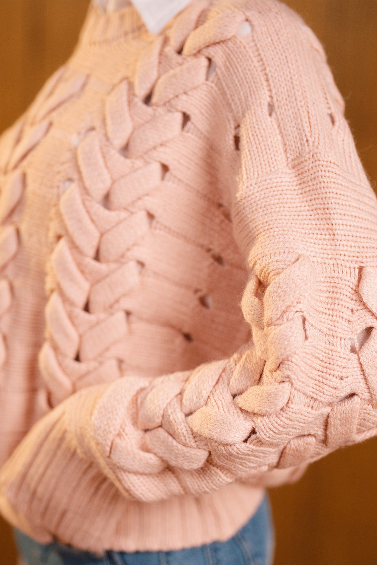 Chunky Open Knit Sweater