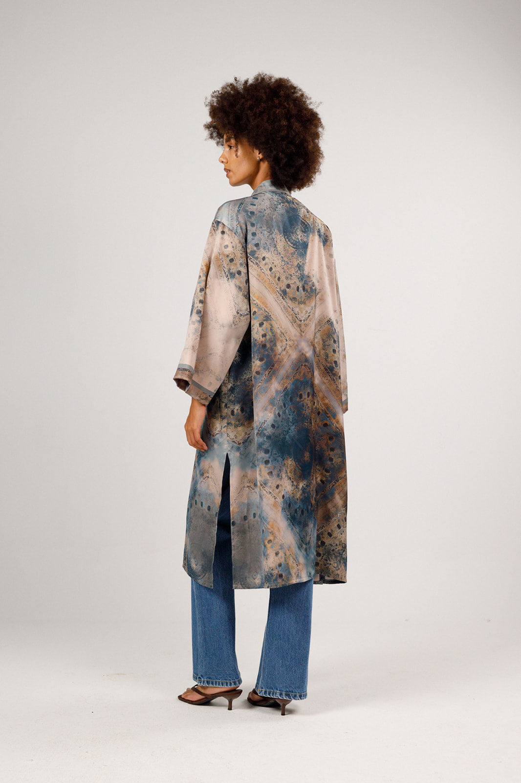 Printed Cardigan