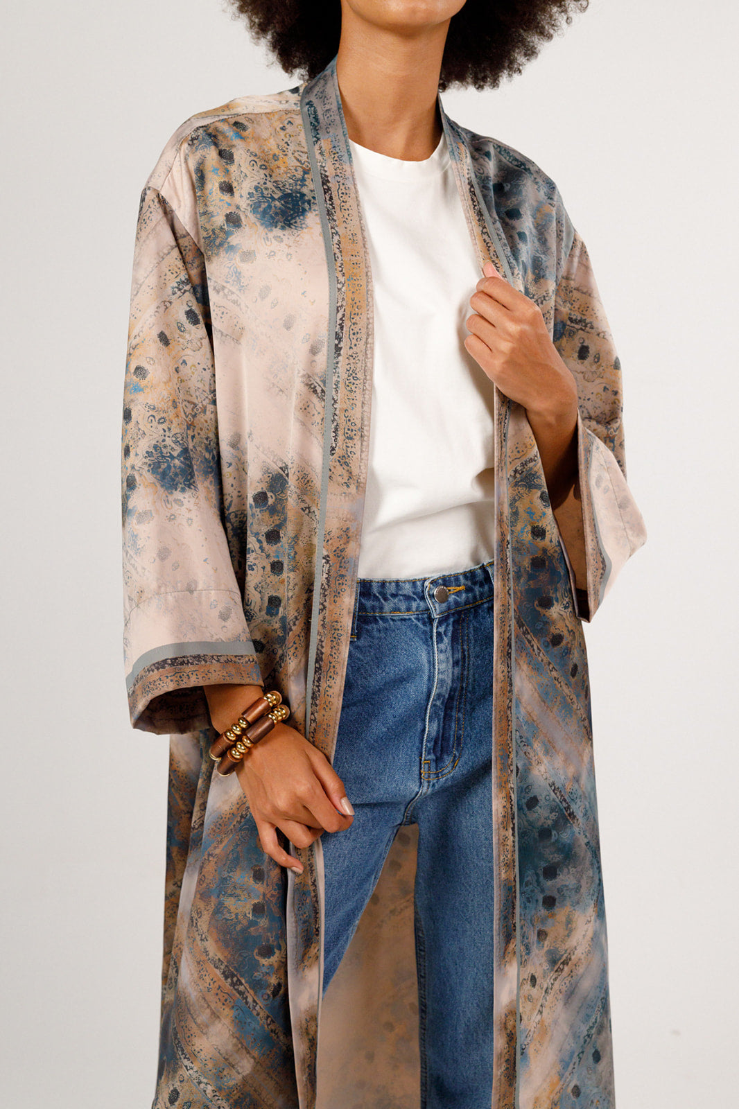 Printed Cardigan