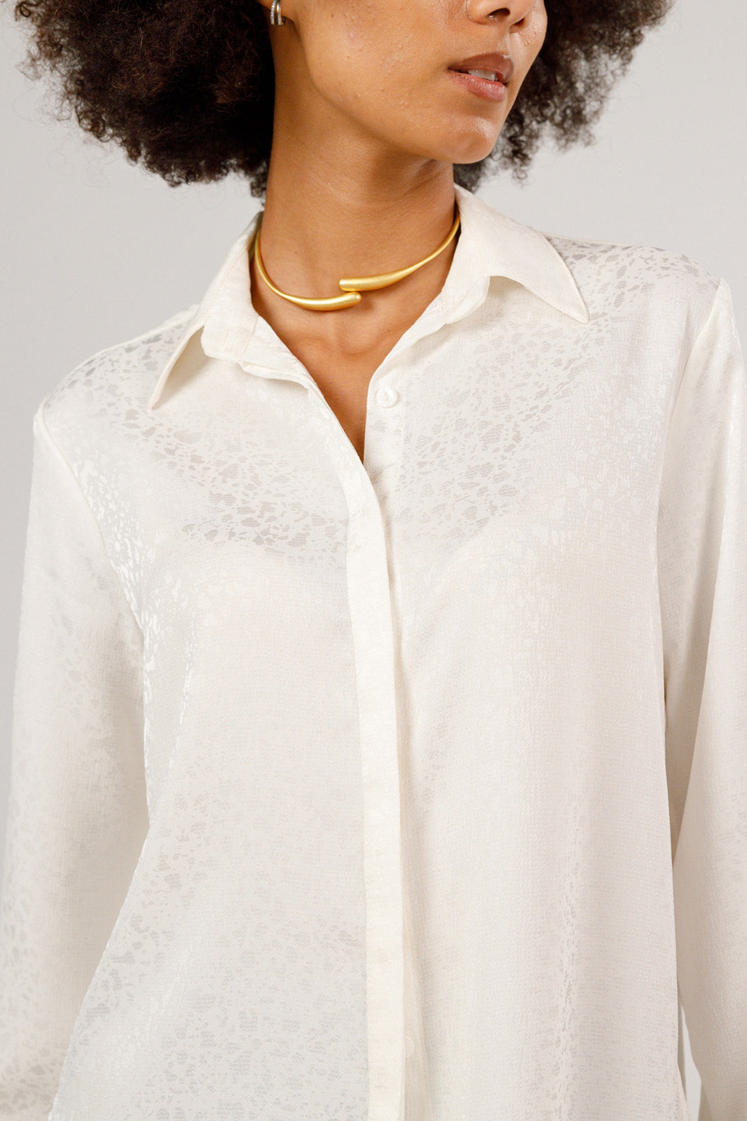 Satin blouse