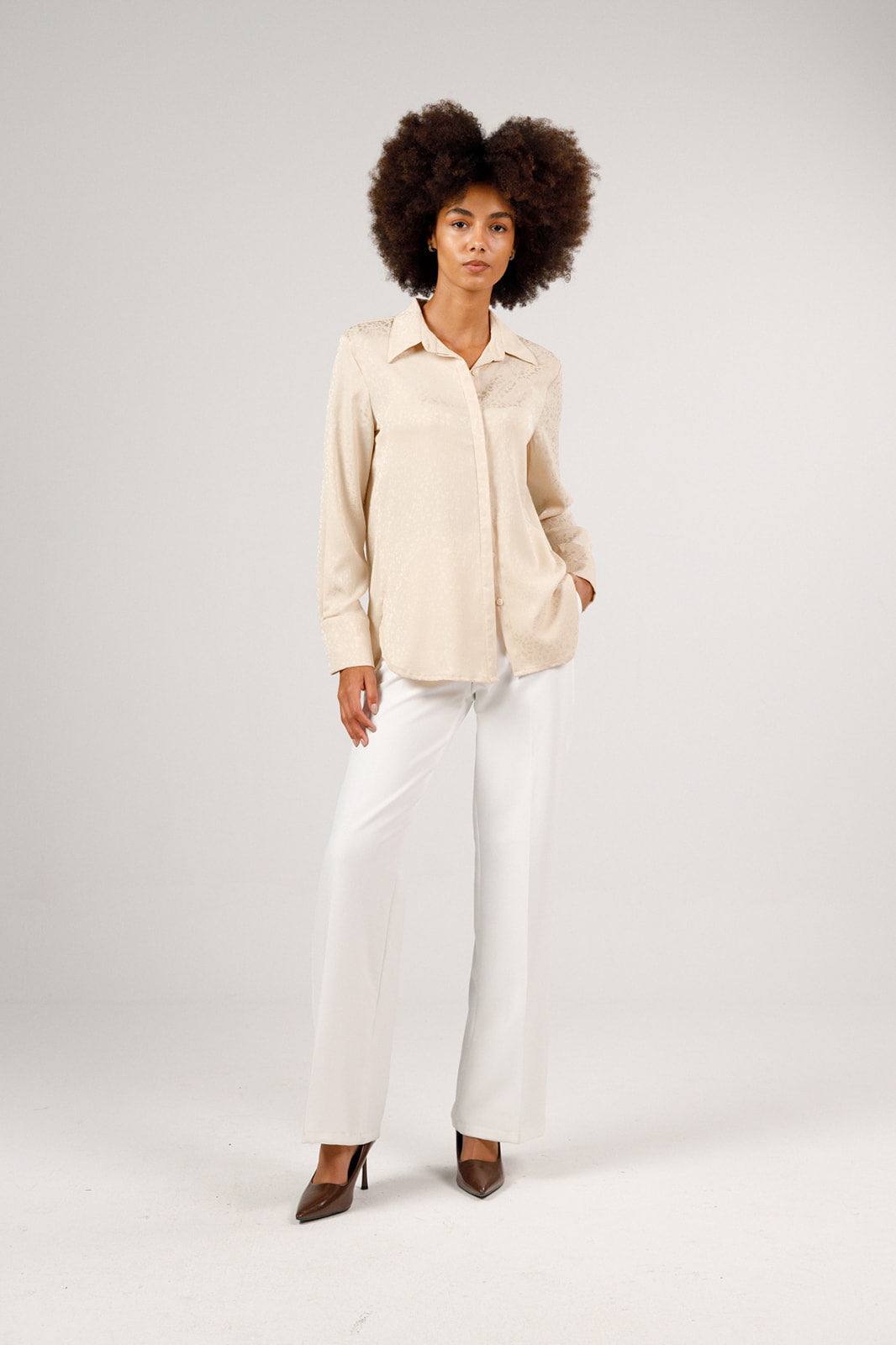 Satin blouse