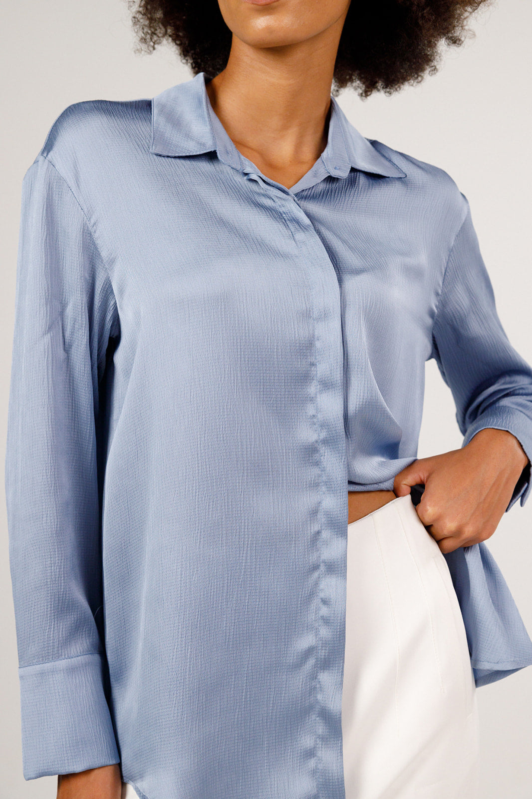 Satin blouse