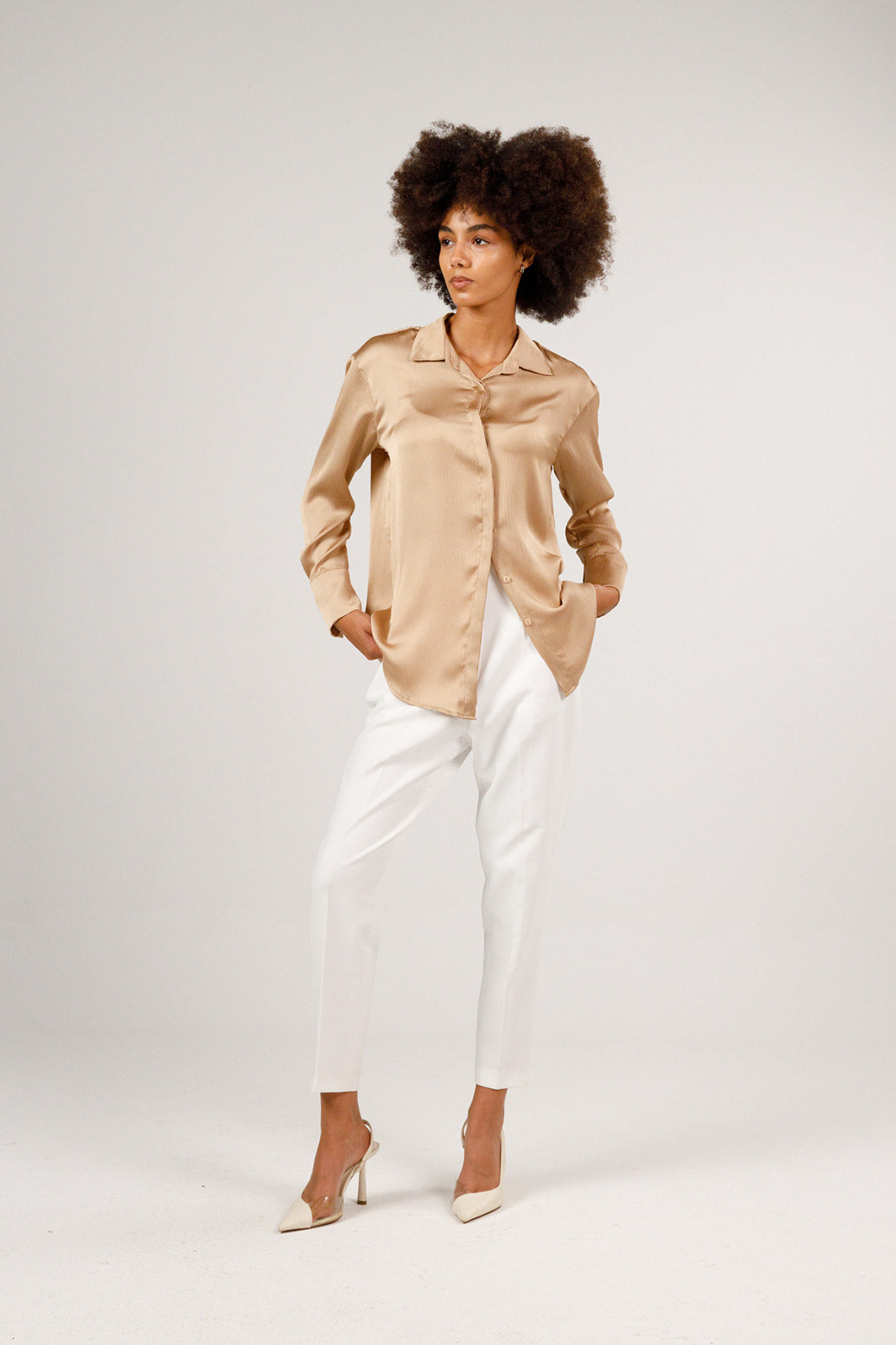 Satin blouse