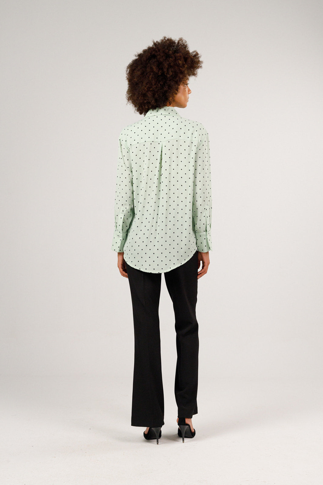 Polka dots blouse
