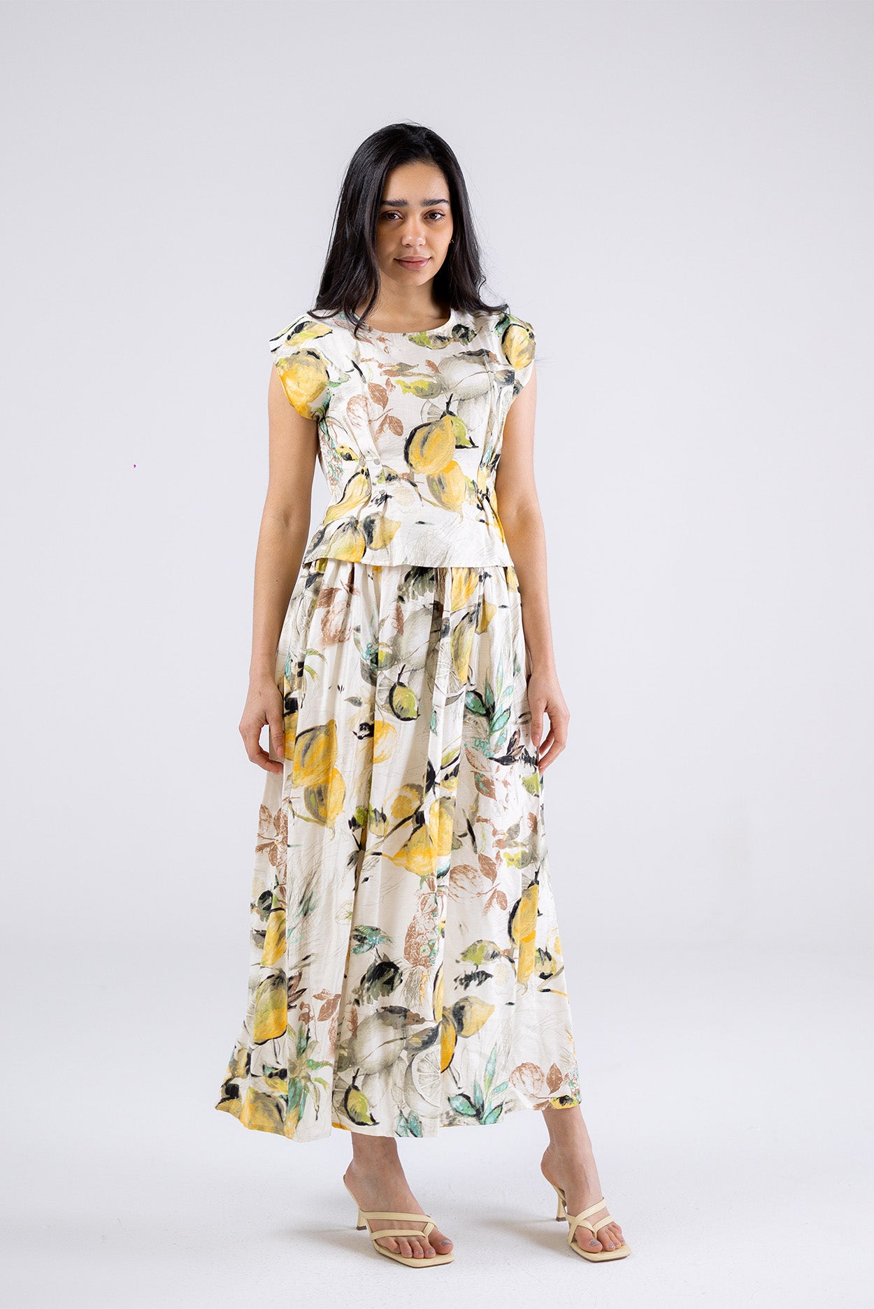 Lemon Garden Skirt