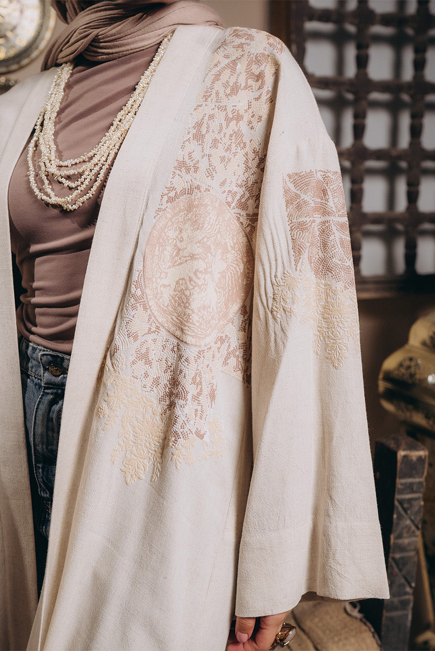 Embroidered Kimono