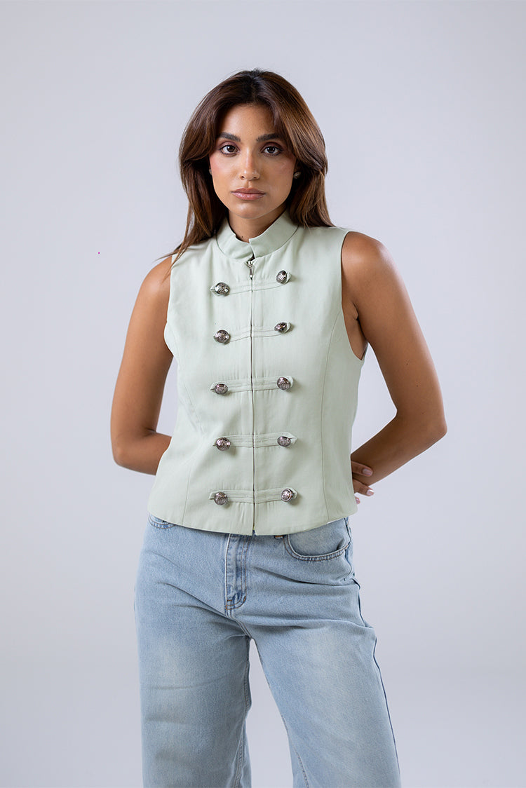 Double-Breasted Vest